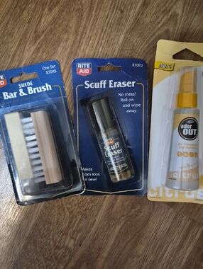 Shoe Care Kit For Suede Scuffs And Odors